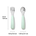 Fork & Spoon Set - Opal
