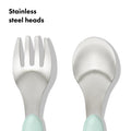 Fork & Spoon Set - Opal