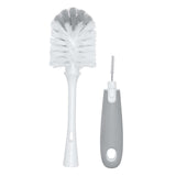 Bottle Brush with Detail Cleaner & Stand - Grey