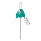 On the Go Straw & Sippy Cup Top Cleaning Set - Teal