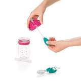 On the Go Straw & Sippy Cup Top Cleaning Set - Teal
