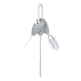 Straw & Sippy Cup Top Cleaning Set - Grey