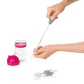 Straw & Sippy Cup Top Cleaning Set - Grey