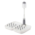 On the Go Drying Rack & Bottle Brush - Grey