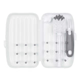 On the Go Drying Rack & Bottle Brush - Grey