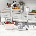 On the Go Drying Rack & Bottle Brush - Grey