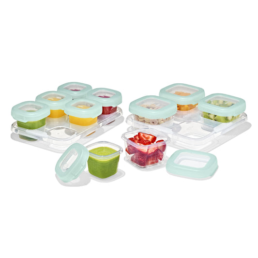 Baby Blocks Food Storage Containers (60 ml) - Opal