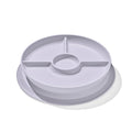 Stick & Stay Divided Plate - Lilac