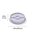 Stick & Stay Divided Plate - Lilac
