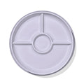 Stick & Stay Divided Plate - Lilac