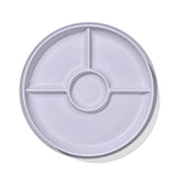 Stick & Stay Divided Plate - Lilac