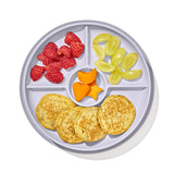 Stick & Stay Divided Plate - Lilac