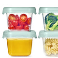 Baby Blocks Food Storage Containers (180 ml) - Opal