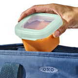 Baby Blocks Food Storage Containers (60 ml) - Opal