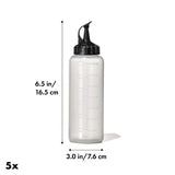 Chef's Squeeze Bottle Set - 5 Pack