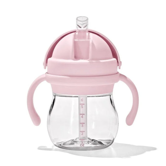 Transitions Straw Cup With Removable Handles 180ml - Blossom