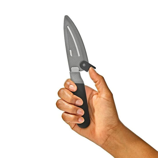 Paring Knife with Locking Sheath