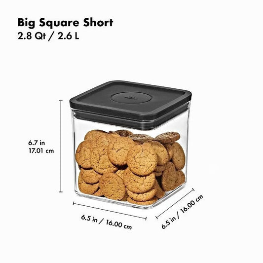 POP Container - Big Square Short (2.8 Qt/2.6 L)