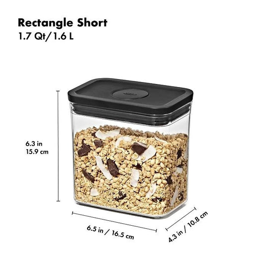 POP Container Rectangle, Short (1.7 Qt/1.6 L)