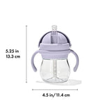 Transitions Straw Cup With Removable Handles 180ml - Lilac