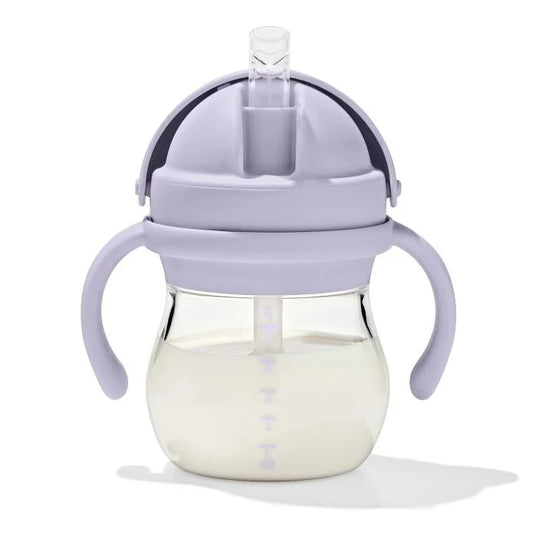 Transitions Straw Cup With Removable Handles 180ml - Lilac